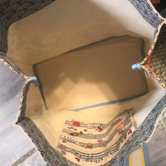 NWT Brighton MERMAID SIREN’S SONG Canvas Tote ($150) & Brighton Water Bottle - Picture 6 of 7